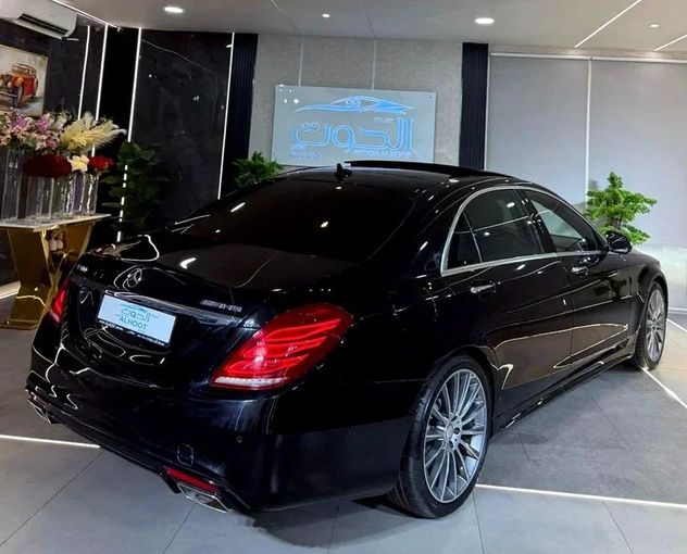 Used Mercedes-Benz S-Class 400 Long VI (W222, C217), 3.0 l, 2016 in Sharjah by Ayoon Alhoot Motors, Black color. GCC Specs | AUTO.AE