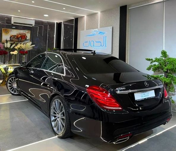 Used Mercedes-Benz S-Class 400 Long VI (W222, C217), 3.0 l, 2016 in Sharjah by Ayoon Alhoot Motors, Black color. GCC Specs | AUTO.AE