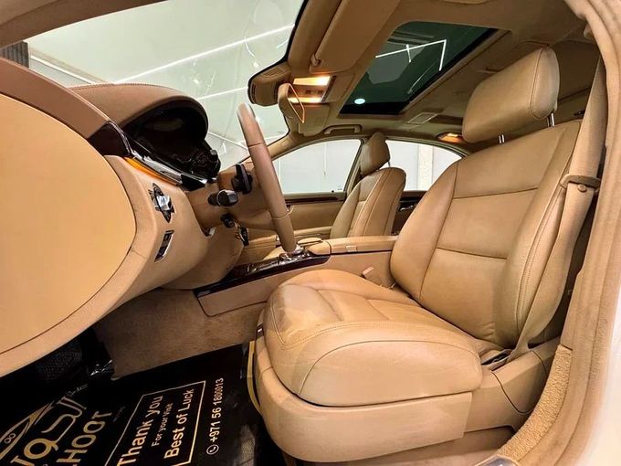 Used Mercedes-Benz S-Class 400 Long VI (W222, C217), 3.0 l, 2013 in Sharjah by Ayoon Alhoot Motors, White color.  | AUTO.AE