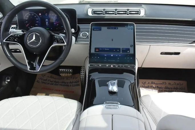 Used Mercedes-Benz S-Class 580 4MATIC VII (W223), 4.0 l, 2021 in Sharjah by Alfaris Used Cars, Black color.  | AUTO.AE