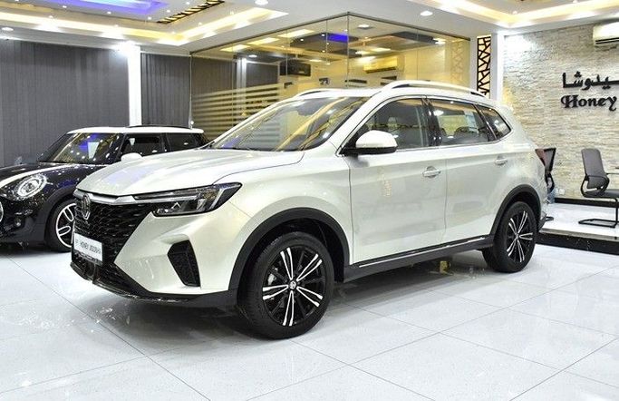 New MG RX5 II, 1.5 l, 2024 in Sharjah by Honey Gidosha Used Cars Tr., Beige color.  | AUTO.AE