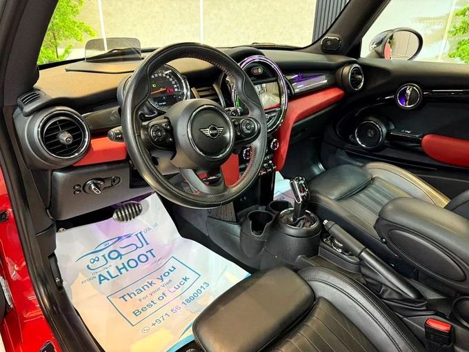 Used MINI Hatch John Cooper Works III (F55/F56) Facelift, 2.0 l, 2020 in Sharjah by Ayoon Alhoot Motors, Red color. GCC Specs | AUTO.AE