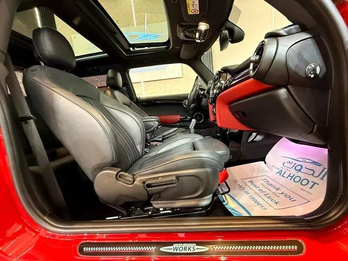 Used MINI Hatch John Cooper Works III (F55/F56) Facelift, 2.0 l, 2020 in Sharjah by Ayoon Alhoot Motors, Red color. GCC Specs | AUTO.AE