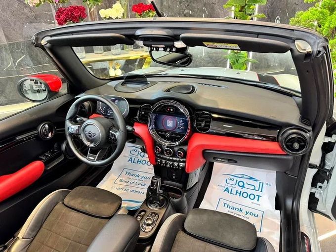 Used MINI Hatch John Cooper Works III (F55/F56) Facelift 2, 2.0 l, 2022 in Sharjah by Ayoon Alhoot Motors, White color. GCC Specs | AUTO.AE