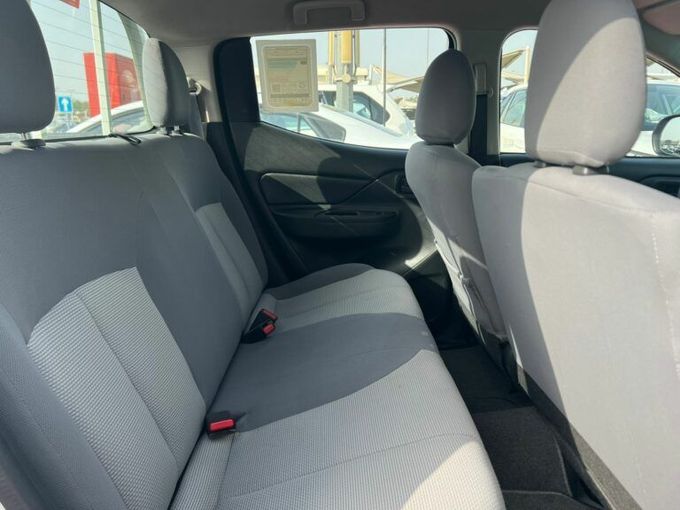 New Mitsubishi L200 V Facelift, 2.5 l, 2022 in Sharjah by Al Aram Cars, White color. GCC Specs | AUTO.AE