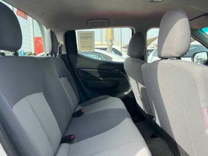 New Mitsubishi L200 V Facelift, 2.5 l, 2022 in Sharjah by Al Aram Cars, White color. GCC Specs | AUTO.AE