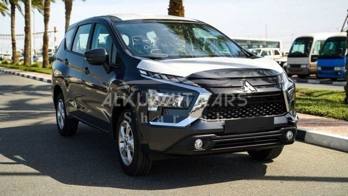 New Mitsubishi Xpander I Facelift, 1.5 l, 2024 in Sharjah by Nour Alnukhba Motors, Black color. GCC Specs | AUTO.AE