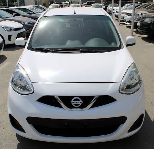 New Nissan Micra V, 999 l, 2020 in Sharjah by Sama alsaadah Cars, White color. GCC Specs | AUTO.AE