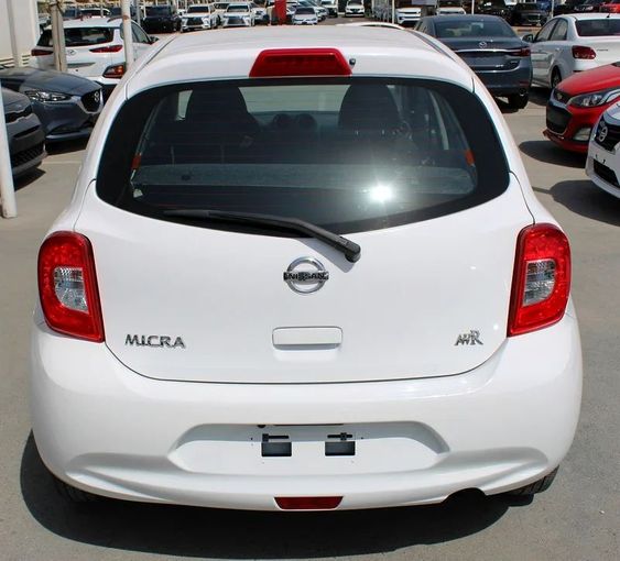 New Nissan Micra V, 999 l, 2020 in Sharjah by Sama alsaadah Cars, White color. GCC Specs | AUTO.AE