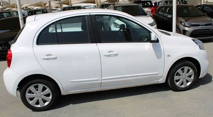 New Nissan Micra V, 999 l, 2020 in Sharjah by Sama alsaadah Cars, White color. GCC Specs | AUTO.AE
