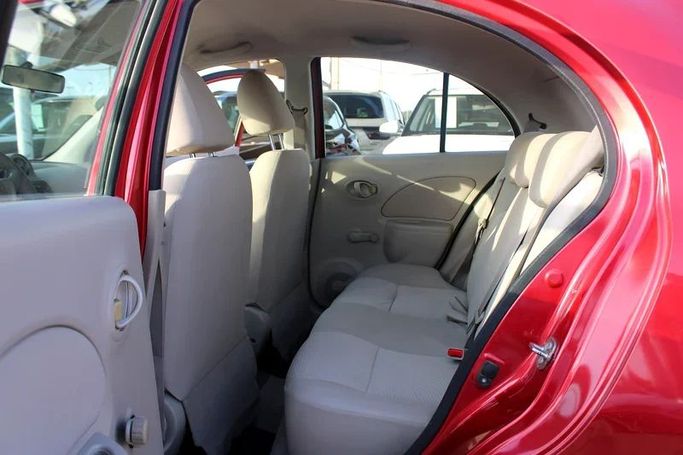 New Nissan Micra V, 999 l, 2019 in Sharjah by Sama alsaadah Cars, Red color. GCC Specs | AUTO.AE