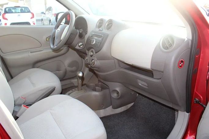 New Nissan Micra V, 999 l, 2019 in Sharjah by Sama alsaadah Cars, Red color. GCC Specs | AUTO.AE