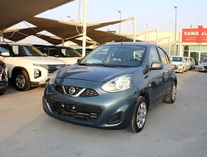 New Nissan Micra V, 999 l, 2020 in Sharjah by Sama alsaadah Cars, Light Blue color. GCC Specs | AUTO.AE