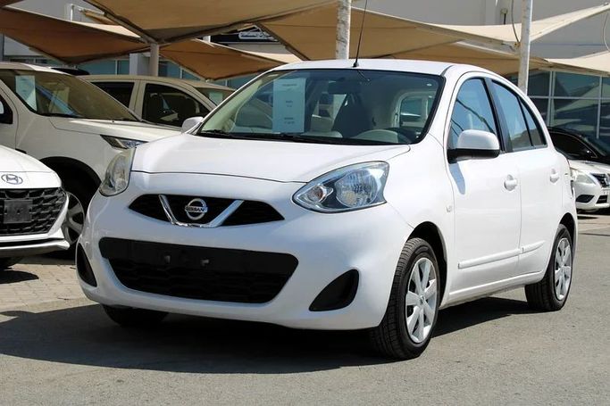 New Nissan Micra V, 999 l, 2020 in Sharjah by Sama alsaadah Cars, White color. GCC Specs | AUTO.AE