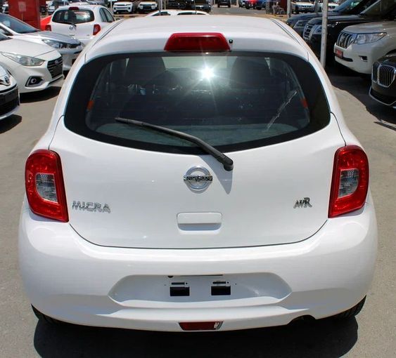 New Nissan Micra V, 999 l, 2020 in Sharjah by Sama alsaadah Cars, White color. GCC Specs | AUTO.AE