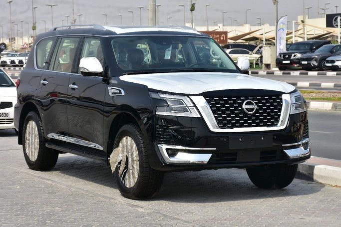 Новый Nissan Patrol VII (Y63), 3.8 л, 2024 в Шардже от Alfaris Used Cars Черный цвет.  | AUTO.AE