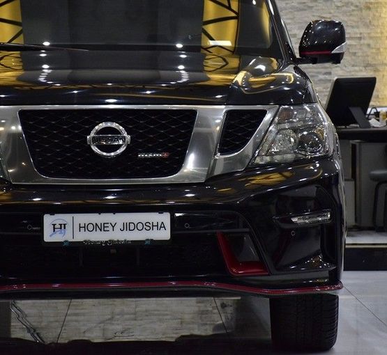 Подержанный Nissan Patrol VI (Y62) Рестайлинг, 5.6 л, 2019 в Шардже от Honey Gidosha Used Cars Tr. Черный цвет.  | AUTO.AE