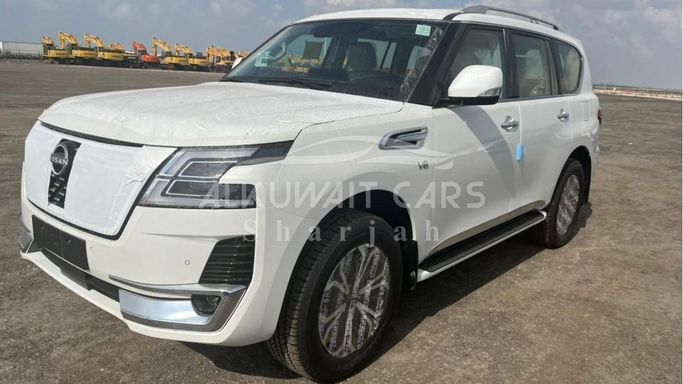 Новый Nissan Patrol VI (Y62) Рестайлинг 2, 5.6 л, 2023 в Шардже от Nour Alnukhba Motors Белый цвет. Other | AUTO.AE