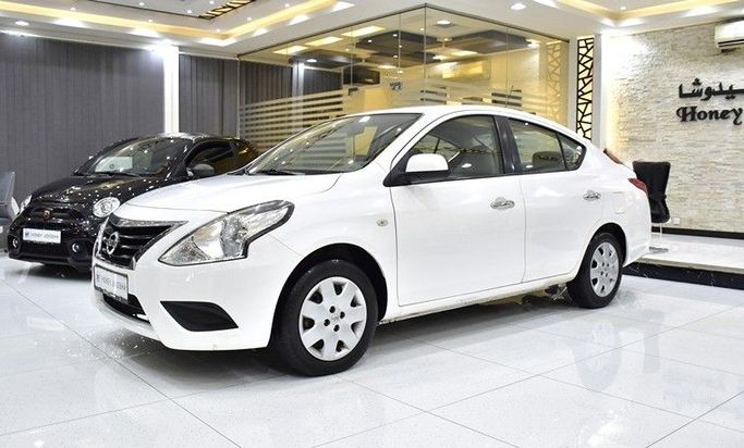 Подержанный Nissan Sunny N17 Рестайлинг, 1.5 л, 2022 в Шардже от Honey Gidosha Used Cars Tr. Белый цвет.  | AUTO.AE