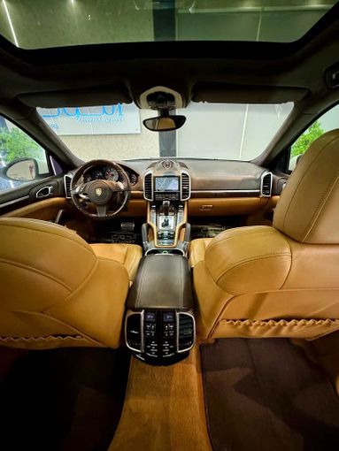 Used Porsche Cayenne GTS II (958), 4.8 l, 2014 in Sharjah by Ayoon Alhoot Motors, White color. GCC Specs | AUTO.AE