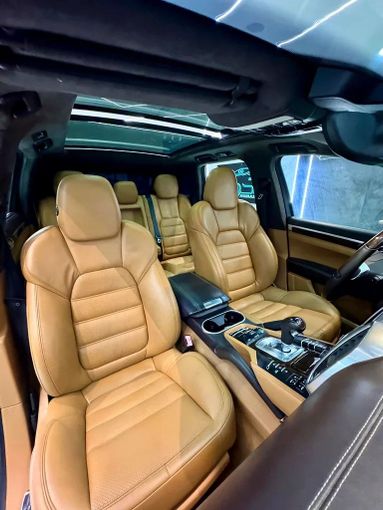 Used Porsche Cayenne GTS II (958), 4.8 l, 2014 in Sharjah by Ayoon Alhoot Motors, White color. GCC Specs | AUTO.AE