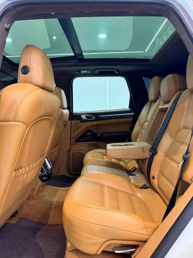 Used Porsche Cayenne GTS II (958), 4.8 l, 2014 in Sharjah by Ayoon Alhoot Motors, White color. GCC Specs | AUTO.AE