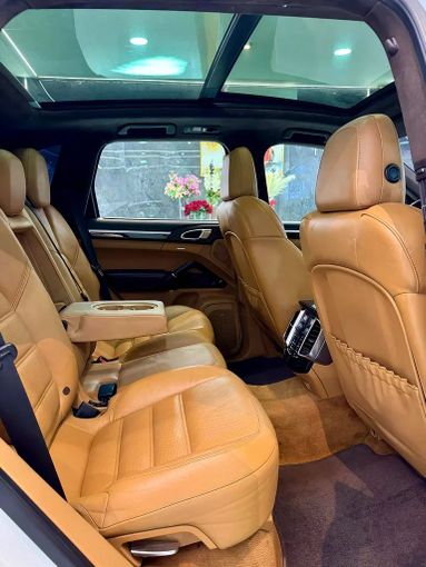 Used Porsche Cayenne GTS II (958), 4.8 l, 2014 in Sharjah by Ayoon Alhoot Motors, White color. GCC Specs | AUTO.AE