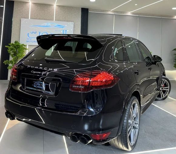 Used Porsche Cayenne GTS II Facelift (958), 3.6 l, 2014 in Sharjah by Ayoon Alhoot Motors, Black color. GCC Specs | AUTO.AE