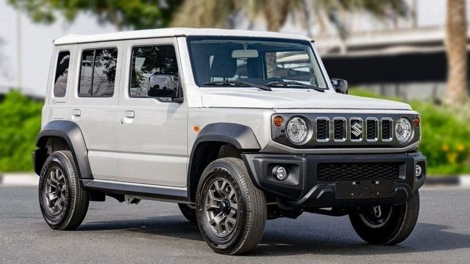 New Suzuki Jimny IV, 1.5 l, 2025 in Sharjah by Nour Alnukhba Motors, White color. Other | AUTO.AE