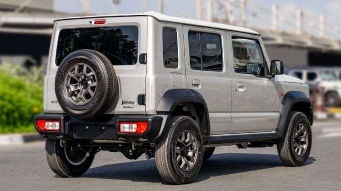 New Suzuki Jimny IV, 1.5 l, 2025 in Sharjah by Nour Alnukhba Motors, White color. Other | AUTO.AE
