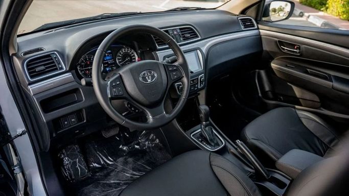 New Toyota Belta II, 1.5 l, 2023 in Sharjah by Nour Alnukhba Motors, Grey color. Other | AUTO.AE