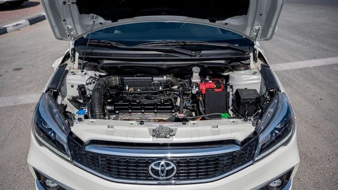 New Toyota Belta II, 1.5 l, 2023 in Sharjah by Nour Alnukhba Motors, White color. Other | AUTO.AE