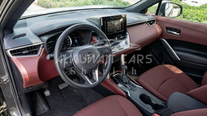 New Toyota Corolla Cross I, 1.8 l, 2023 in Sharjah by Nour Alnukhba Motors, Black color. Other | AUTO.AE