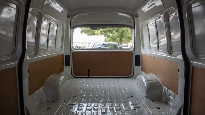 New Toyota HiAce H300, 3.5 l, 2024 in Sharjah by Nour Alnukhba Motors, White color. GCC Specs | AUTO.AE