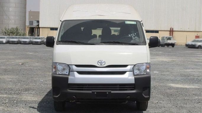 New Toyota HiAce H200 Facelift, 2.0 l, 2025 in Sharjah by Nour Alnukhba Motors, White color. Other | AUTO.AE