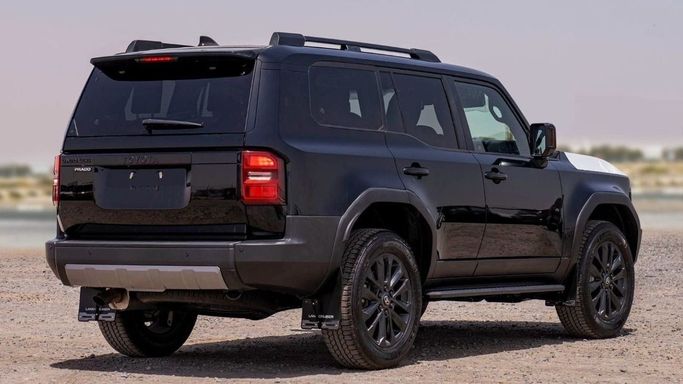 New Toyota Land Cruiser Prado 250 Series, 2.8 l, 2025 in Sharjah by Nour Alnukhba Motors, Black color. Other | AUTO.AE