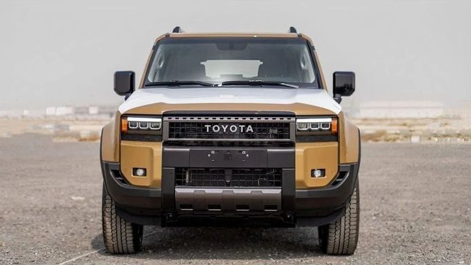 New Toyota Land Cruiser Prado 250 Series, 2.4 l, 2025 in Sharjah by Nour Alnukhba Motors, Golden color. Other | AUTO.AE