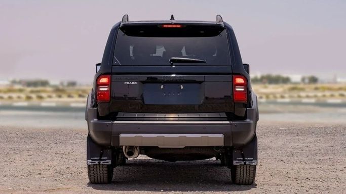 New Toyota Land Cruiser Prado 250 Series, 2.4 l, 2025 in Sharjah by Nour Alnukhba Motors, Black color. European Specs | AUTO.AE