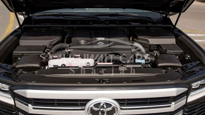 New Toyota Land Cruiser 300 Series, 3.4 l, 2024 in Sharjah by Nour Alnukhba Motors, Black color. GCC Specs | AUTO.AE