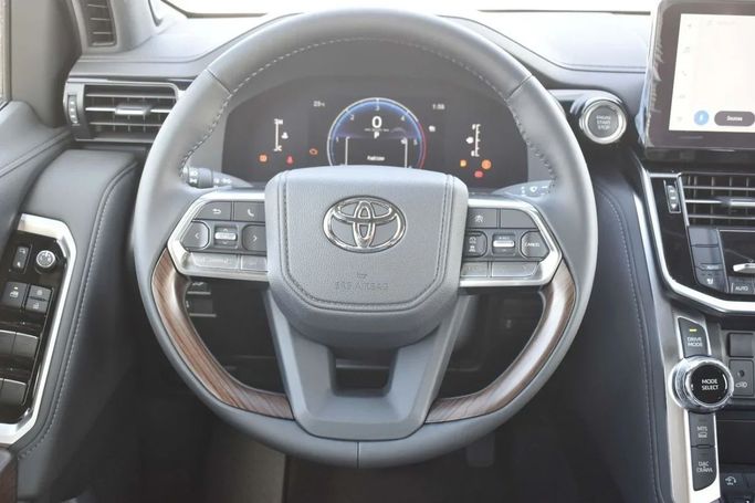 New Toyota Land Cruiser 300 Series, 3.3 l, 2025 in Sharjah by Nour Alnukhba Motors, Black color. GCC Specs | AUTO.AE