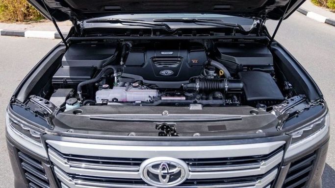 New Toyota Land Cruiser 300 Series, 4.0 l, 2024 in Sharjah by Nour Alnukhba Motors, Grey color. Other | AUTO.AE