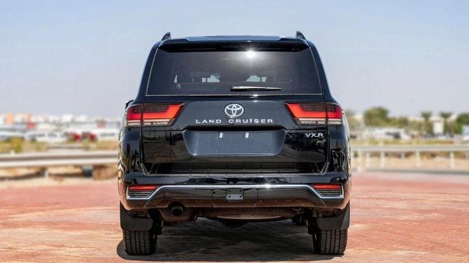 New Toyota Land Cruiser 300 Series, 4.0 l, 2025 in Sharjah by Nour Alnukhba Motors, Black color. European Specs | AUTO.AE