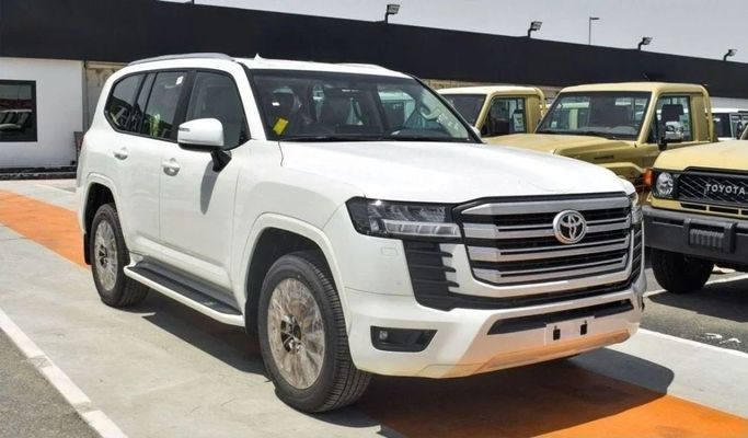 New Toyota Land Cruiser 300 Series, 4.0 l, 2025 in Sharjah by Nour Alnukhba Motors, White color. Other | AUTO.AE