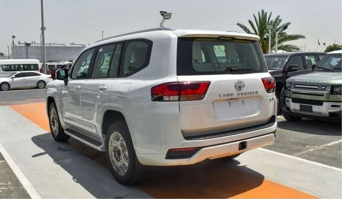 New Toyota Land Cruiser 300 Series, 4.0 l, 2025 in Sharjah by Nour Alnukhba Motors, White color. Other | AUTO.AE