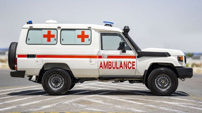 New Toyota Land Cruiser 70 Series Facelift 2, 4.5 l, 2025 in Sharjah by Nour Alnukhba Motors, White color. Other | AUTO.AE