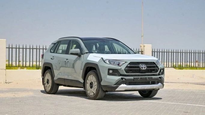 New Toyota RAV4 V (XA50), 2.5 l, 2024 in Sharjah by Nour Alnukhba Motors, Green color. Other | AUTO.AE