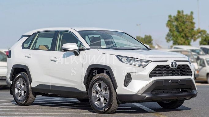 New Toyota RAV4 V (XA50), 2.5 l, 2023 in Sharjah by Nour Alnukhba Motors, White color. GCC Specs | AUTO.AE