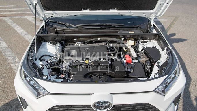 New Toyota RAV4 V (XA50), 2.5 l, 2023 in Sharjah by Nour Alnukhba Motors, White color. GCC Specs | AUTO.AE