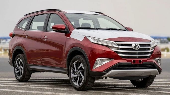 New Toyota Rush II, 1.5 l, 2024 in Sharjah by Nour Alnukhba Motors, Red color. Other | AUTO.AE