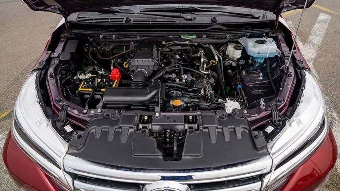 New Toyota Rush II, 1.5 l, 2024 in Sharjah by Nour Alnukhba Motors, Red color. Other | AUTO.AE